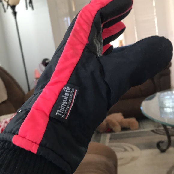 INSULATED WATERPROOF SNOW GLOVES EXCELLENT CONDITION! SIZE XL MENS - Picture 4 of 7
